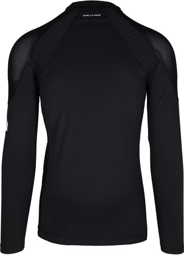 Gorilla Wear Lorenzo Performance Long Sleeve  - Zwart