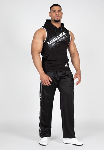 Gorilla Wear Loretto Hooded Tank Top - Zwart - 3XL-3