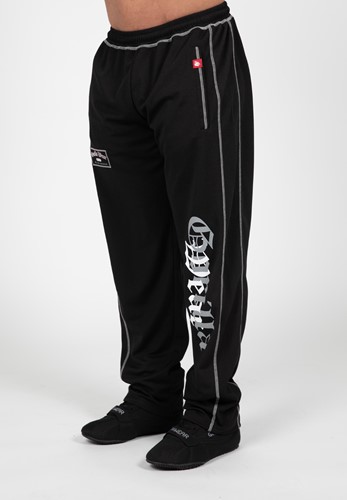 Gorilla Wear Marlow Mesh Pants - Zwart/Grijs