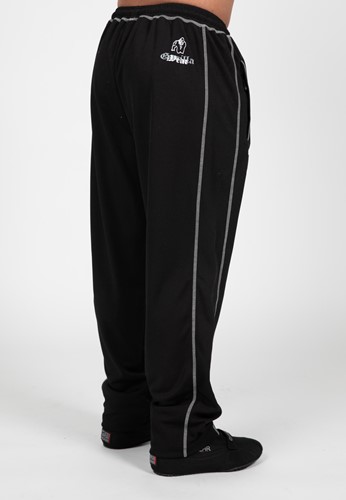 Gorilla Wear Marlow Mesh Pants - Zwart/Grijs-2