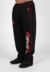 Gorilla Wear Marlow Mesh Pants - Zwart/Rood