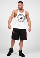 Gorilla Wear Marlow Mesh Shorts - Zwart/Rood-3
