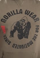 Gorilla Wear Marshall Mouwloze Hoodie - Borst Logo