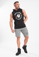 Gorilla Wear Marshall Mouwloze Hoodie - Zwart-3