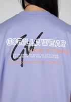 Gorilla Wear Medina Oversized T-shirt - Lila - S-3