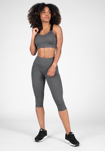 Gorilla Wear Monroe Cropped Leggings - Grijs-3