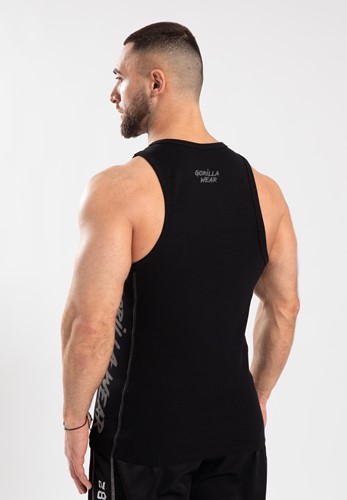 Gorilla Wear Monterey Tank Top - Zwart/Grijs-2