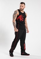 Gorilla Wear Monterey Tank Top - Zwart/Rood-3