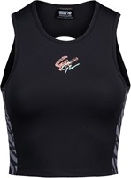 Gorilla Wear Zion Crop Top - Zwart  foto 2