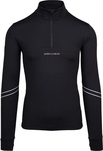 Gorilla Wear Noxen Long Sleeve Shirt - Zwart - Foto 2