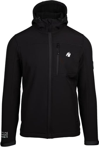 Gorilla Wear Foster Softshell Jas - Zwart - Foto 4