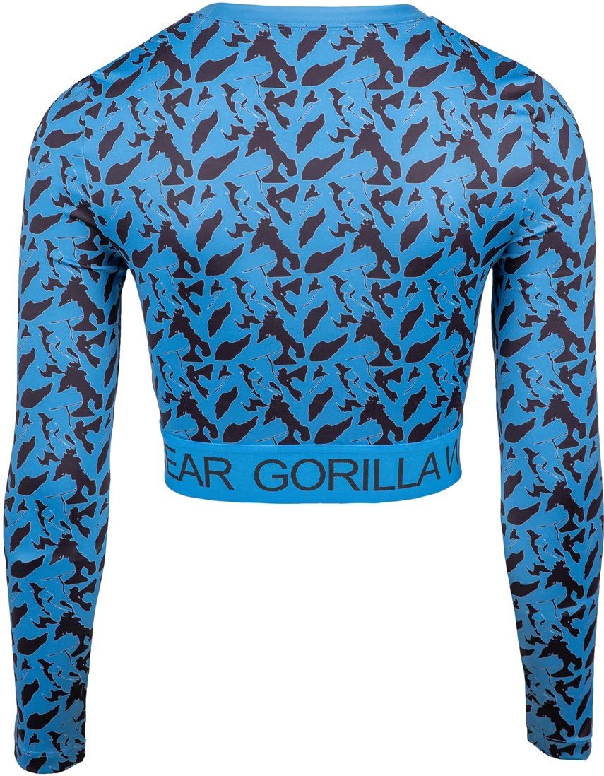Gorilla Wear Osseo Long Sleeve - Blue - M