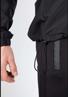 Gorilla Wear Bolton Windbreaker - Unisex Anorak - Zwart - Foto  4