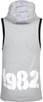 Loretto Hooded Tank Top - Black - 3XL