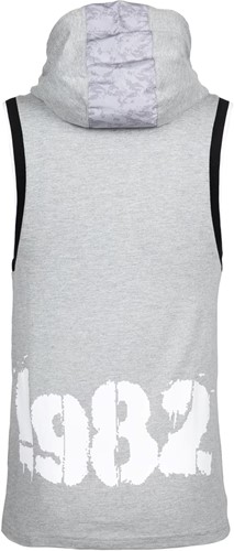 Loretto Hooded Tank Top - Black - 3XL