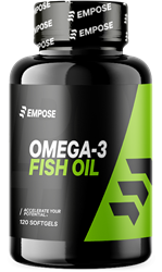 Empose Nutrition Omega-3 / Visolie Caps - Essentiele vetzuren - 120 Capsules