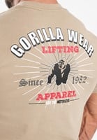 Gorilla Wear Oregon T-shirt - Back Print