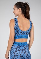 Gorilla Wear Osseo Crop Top - Blauw - XS-2
