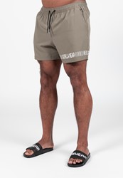 Gorilla Wear Otis Swim Pants - Shorts - Army green - 4XL