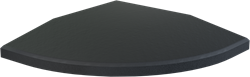 Flow Fitness Rubber Tile Corner Profile - 20x20x2 cm 