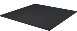Flow Fitness Rubber Tile - 100 x 100 x 2 cm - per 60 pieces