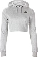 Pixley Crop Top Hoodie - Grijs