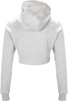 Pixley Crop Top Hoodie - Grijs
