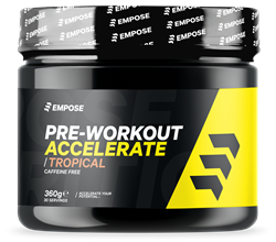 Empose Nutrition Pre-Workout Cafeïnevrij - 360 gr - Tropical