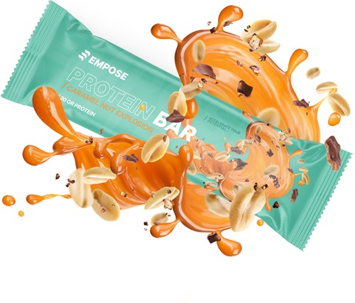 Empose Nutrition - Protein Bar - Caramel Nut Explosion - 60 gram-2
