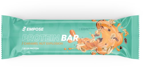 Empose Nutrition Protein Bar - Caramel Nut Explosion - 60 gram