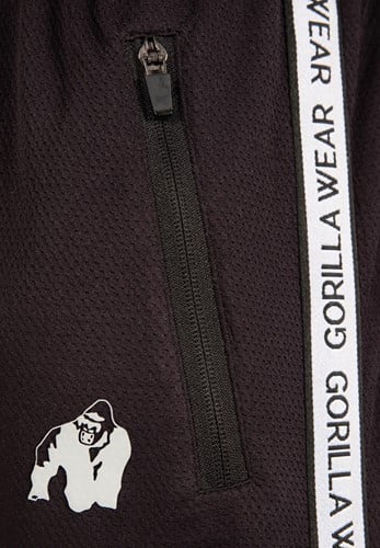 Gorilla Wear Reydon Mesh Trainingsbroek 2.0 - Zwart