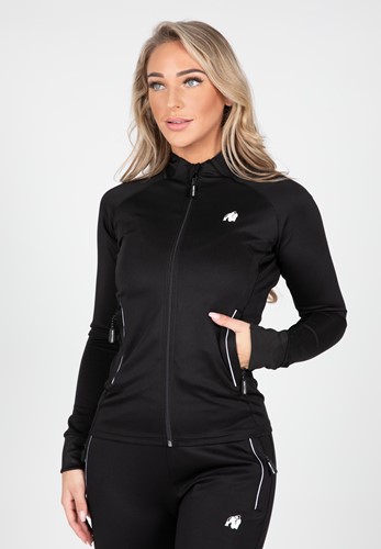 Gorilla Wear Rochelle Trainingsjas - Track Jacket - Zwart