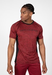Gorilla Wear Fremont T-shirt - Bordeauxrood/Zwart