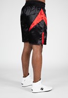 Gorilla Wear Hornell Boxing Shorts - Zwart / Rood