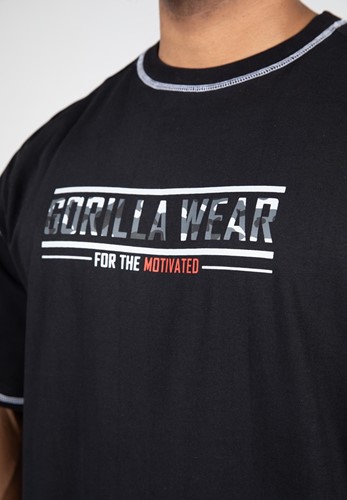 Gorilla Wear Saginaw Oversized T-shirt - Zwart - S-3