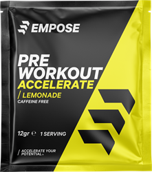 Empose Nutrition Pre-Workout - Cafeïne free - Lemonade - Sample - 12 gram