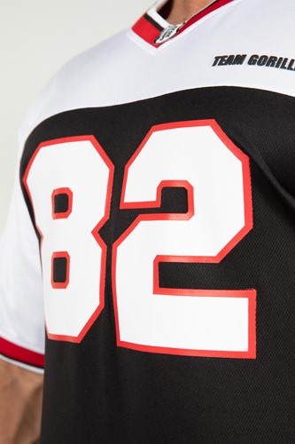 Trenton Football Jersey - Zwart/Wit
