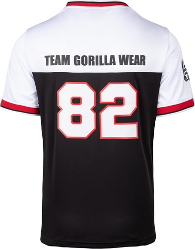 Trenton Football Jersey - Zwart/Wit