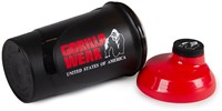 Gorilla Wear Wave Shake Beker - 600 ml - Zwart/Rood-2