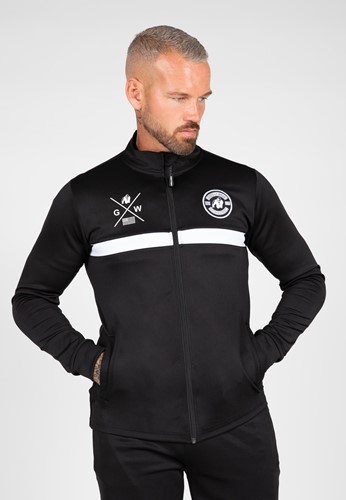 Gorilla Wear Vernon Trainingsjas - Track Jacket - Zwart