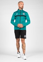 Gorilla Wear Vernon Trainingsjas - Track Jacket - Groen/Blauw-3