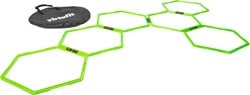 VirtuFit Hexagon Agility Grid - Speedladder -  6 Stuks - Inclusief opbergtas