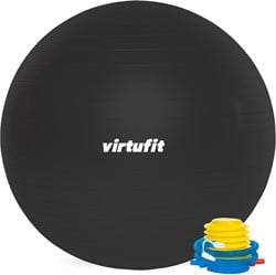 VirtuFit Anti-Burst Exercise Ball Pro - Black - 85 cm