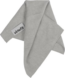 VirtuFit Premium Yoga Microvezel Handdoek - 76 x 51 cm -  Natural Grey