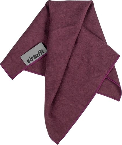 VirtuFit Premium Yoga Microvezel Handdoek - 76 x 51 cm -  Mulberry