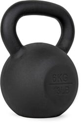 VirtuFit Kettlebell Pro - Cast Iron Kettle Bell - 6 kg