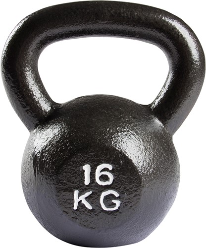 VirtuFit Kettlebell Pro - Kettle Bell - Gietijzer - 16 kg