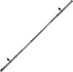 VirtuFit Halterstang - 120 cm - Veerclipsluiting - 30 mm