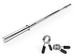 VirtuFit Barbell bar - 170 cm - Spring Collars - 30 mm