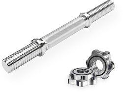 VirtuFit Dumbbellstang met Schroefsluiting - 30 mm